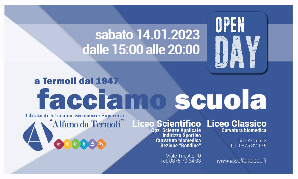 alfano open day 2023