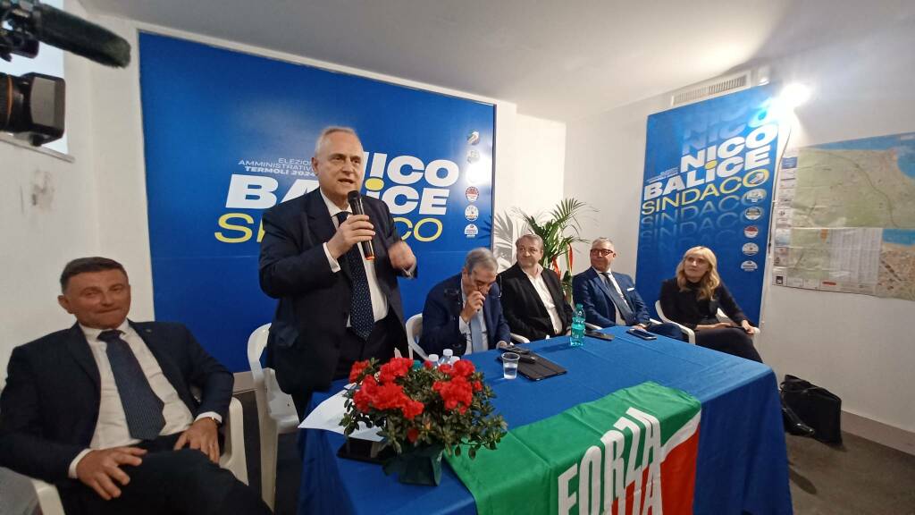 Balice forza Italia Gasparri lotito candidati